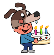 animal kids sticker #280865