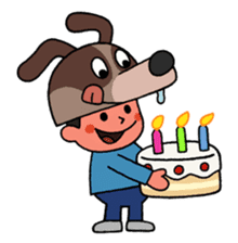 animal kids sticker #280865