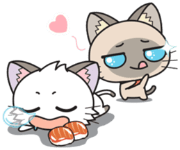 Hoshi & Luna Diary 4 sticker #280934