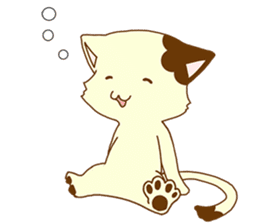 Kitten Pudding sticker #280986