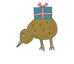 Chiwi the Kiwi bird sticker #281227