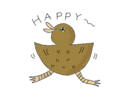 Chiwi the Kiwi bird sticker #281231