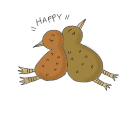 Chiwi the Kiwi bird sticker #281233