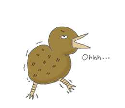 Chiwi the Kiwi bird sticker #281234