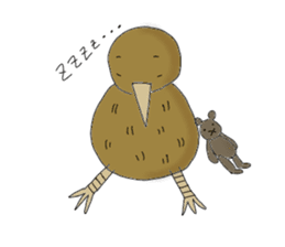 Chiwi the Kiwi bird sticker #281236