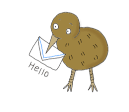 Chiwi the Kiwi bird sticker #281239
