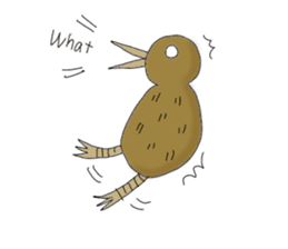 Chiwi the Kiwi bird sticker #281240