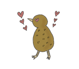 Chiwi the Kiwi bird sticker #281241