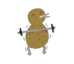 Chiwi the Kiwi bird sticker #281242