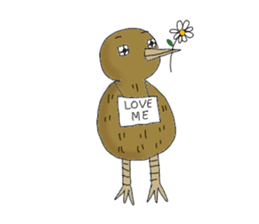 Chiwi the Kiwi bird sticker #281244