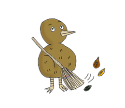 Chiwi the Kiwi bird sticker #281249