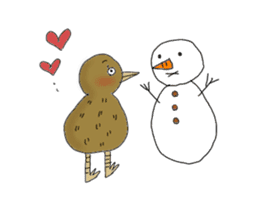 Chiwi the Kiwi bird sticker #281254