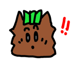 A cheerful Yorkshire terrier sticker #281313