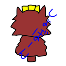 A cheerful Yorkshire terrier sticker #281333