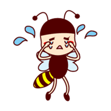 Bee girl Hana sticker #281787