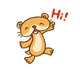 River Otter! (English version) sticker #282465