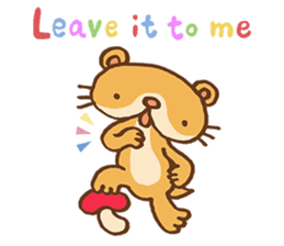 River Otter! (English version) sticker #282466