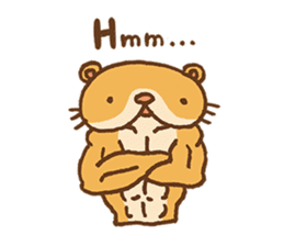 River Otter! (English version) sticker #282467
