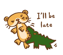 River Otter! (English version) sticker #282469