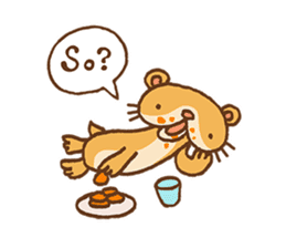 River Otter! (English version) sticker #282472