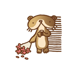 River Otter! (English version) sticker #282475