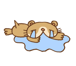 River Otter! (English version) sticker #282476