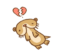 River Otter! (English version) sticker #282478