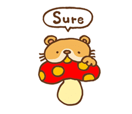 River Otter! (English version) sticker #282493