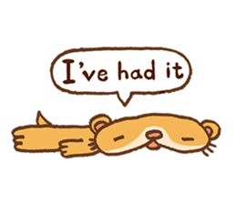 River Otter! (English version) sticker #282495