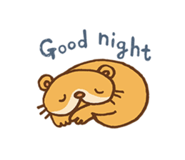 River Otter! (English version) sticker #282504