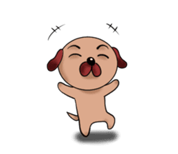 Chibi Dog sticker #282833