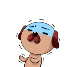 Chibi Dog sticker #282840