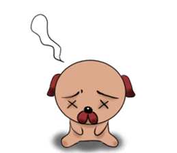 Chibi Dog sticker #282863