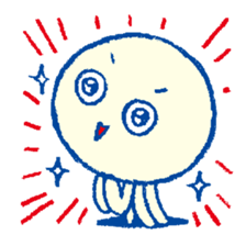 KATAKANA Alien sticker #283242