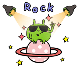 Little monsters aliens sticker #283306