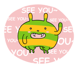 Little monsters aliens sticker #283326