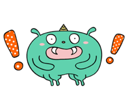 Little monsters aliens sticker #283338