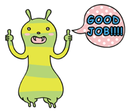 Little monsters aliens sticker #283340