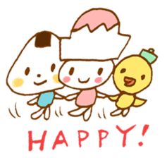 Satoshi's happy characters vol.10 sticker #283748