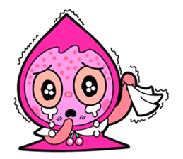 Cherry girl & Corn boy sticker #283906