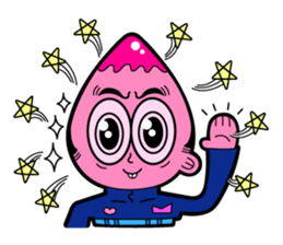 Cherry girl & Corn boy sticker #283911