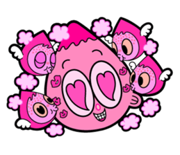 Cherry girl & Corn boy sticker #283922