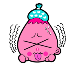 Cherry girl & Corn boy sticker #283939