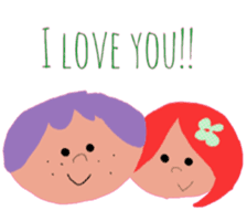 happy talk room sticker #283947