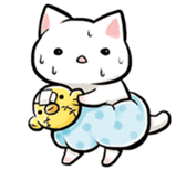 Negative cat(syobonyan) sticker #284025