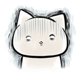 Negative cat(syobonyan) sticker #284030