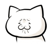Negative cat(syobonyan) sticker #284033