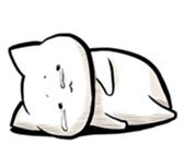 Negative cat(syobonyan) sticker #284038