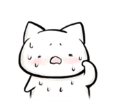 Negative cat(syobonyan) sticker #284042