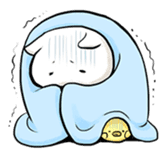 Negative cat(syobonyan) sticker #284043